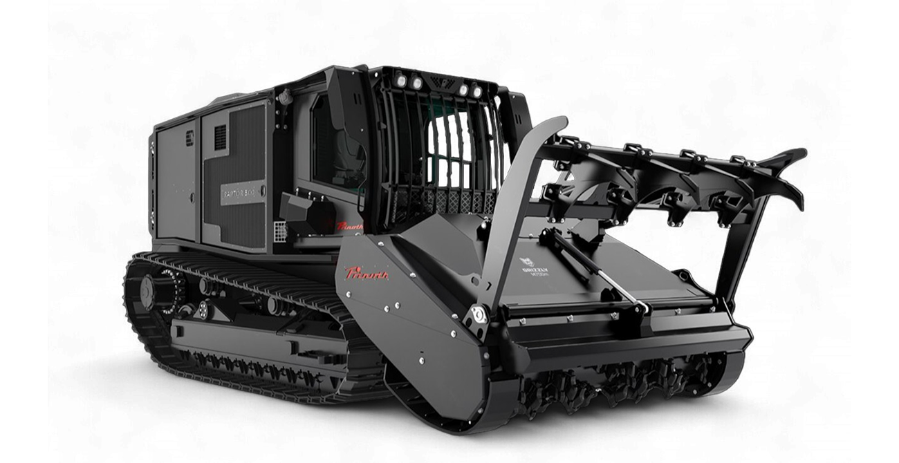 Prinoth forestry mulchers and carrier vehicles - Prinoth